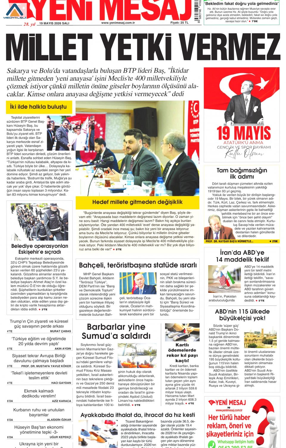 Yeni Mesaj