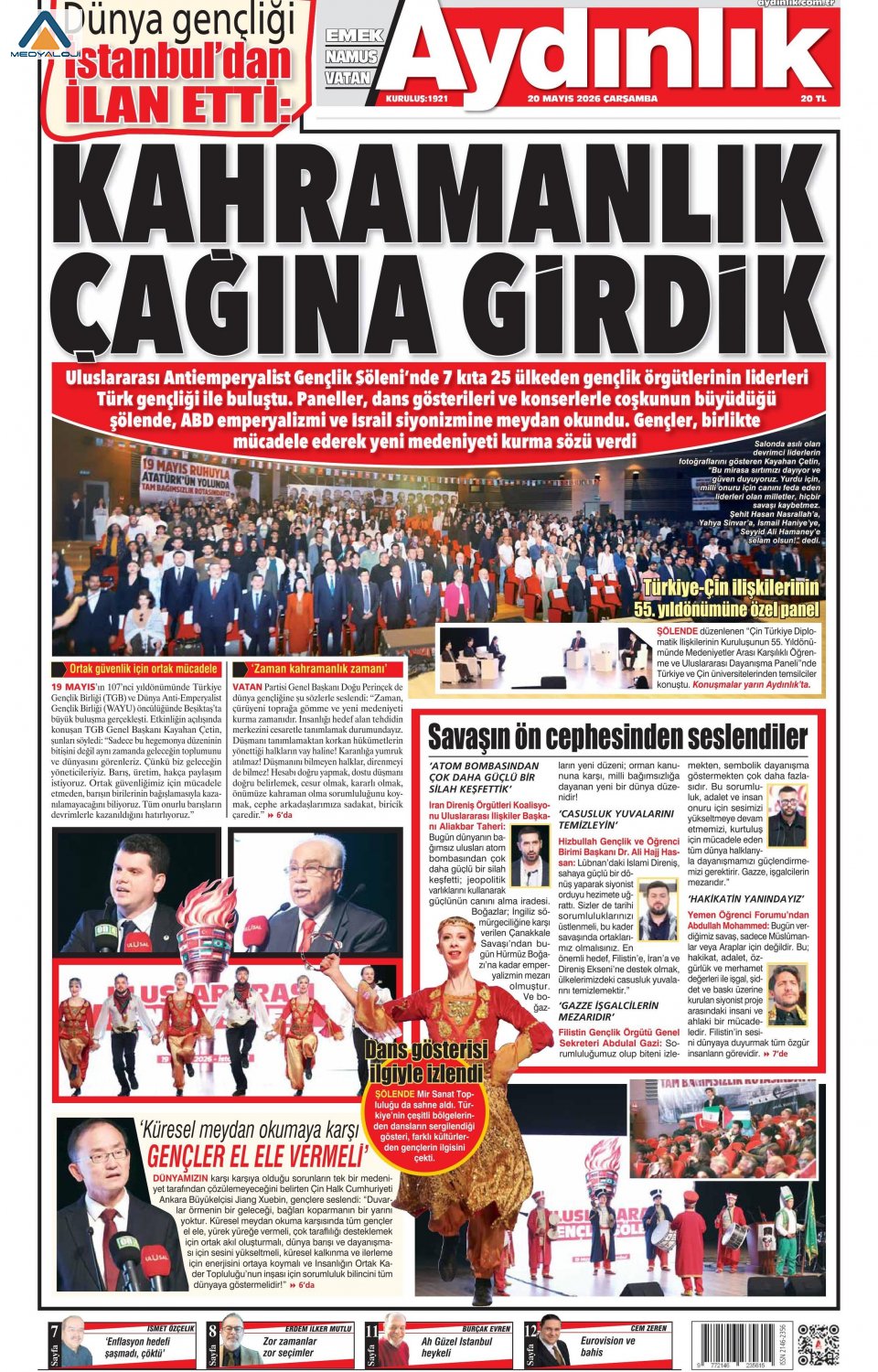 Aydınlık Gazetesi