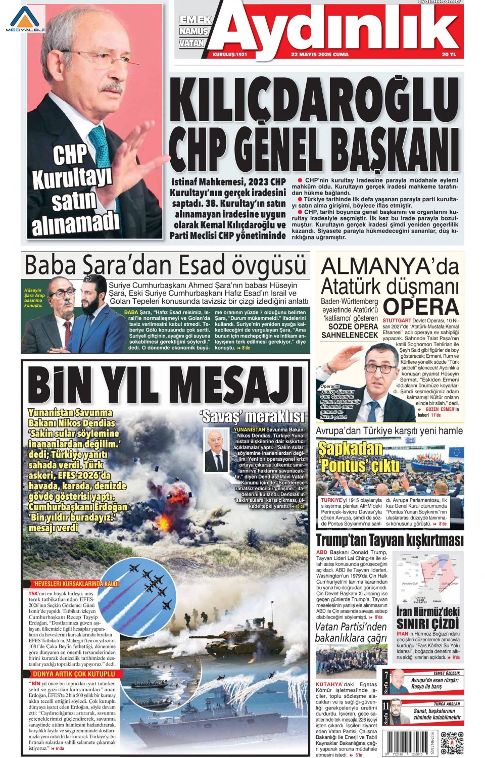 Aydınlık Gazetesi