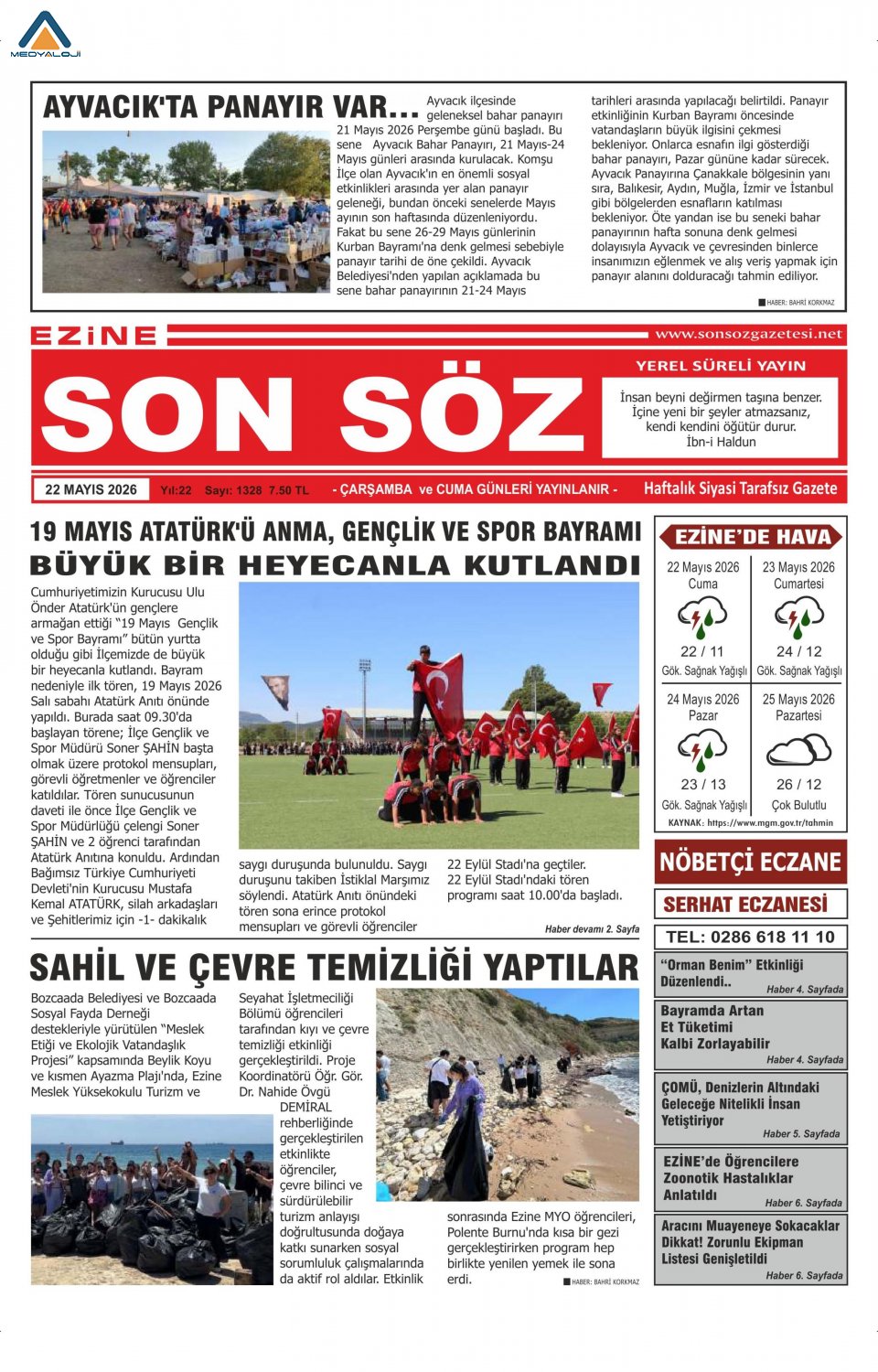 Ezine Son Söz Gazetesi