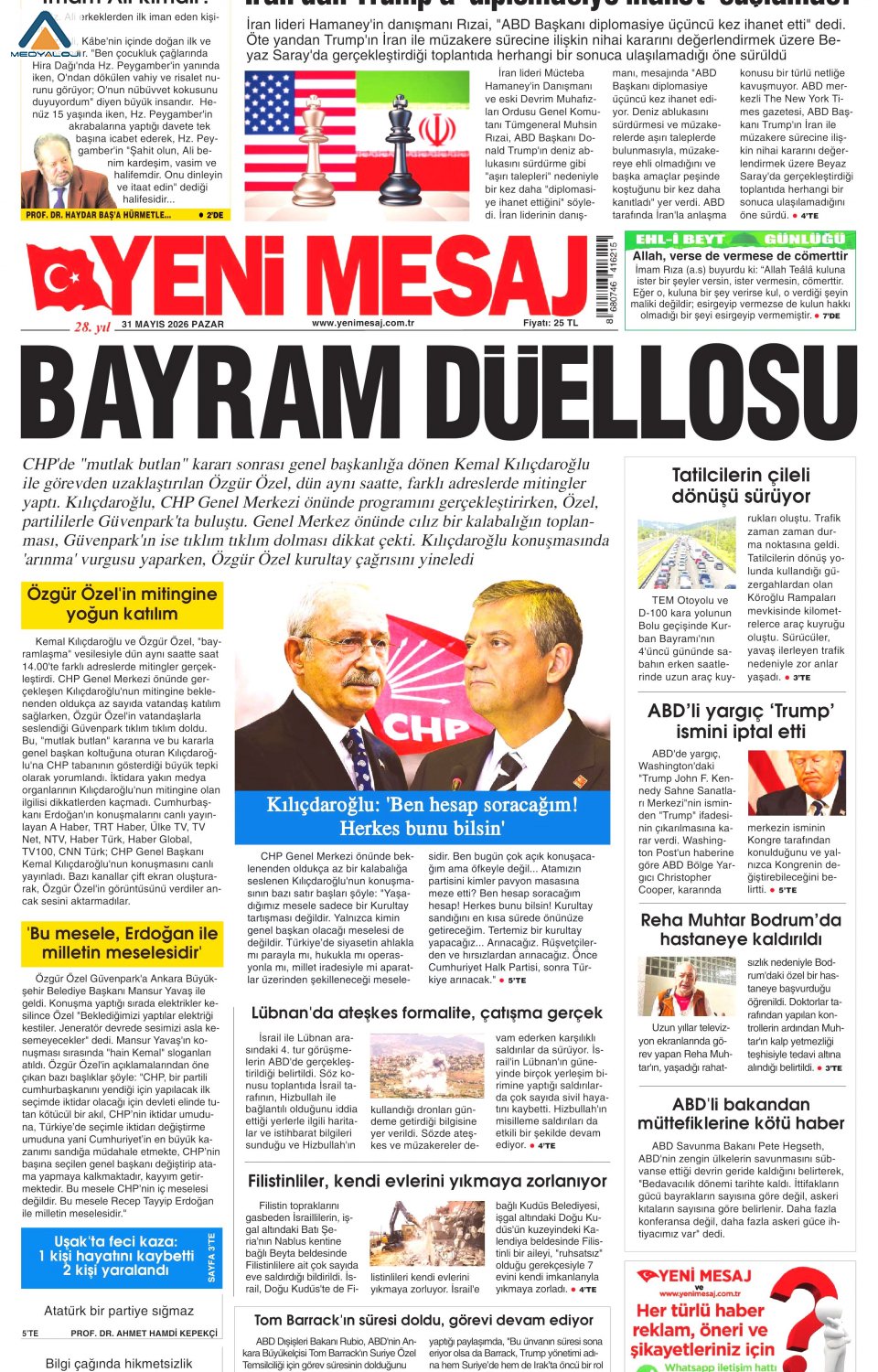 Yeni Mesaj