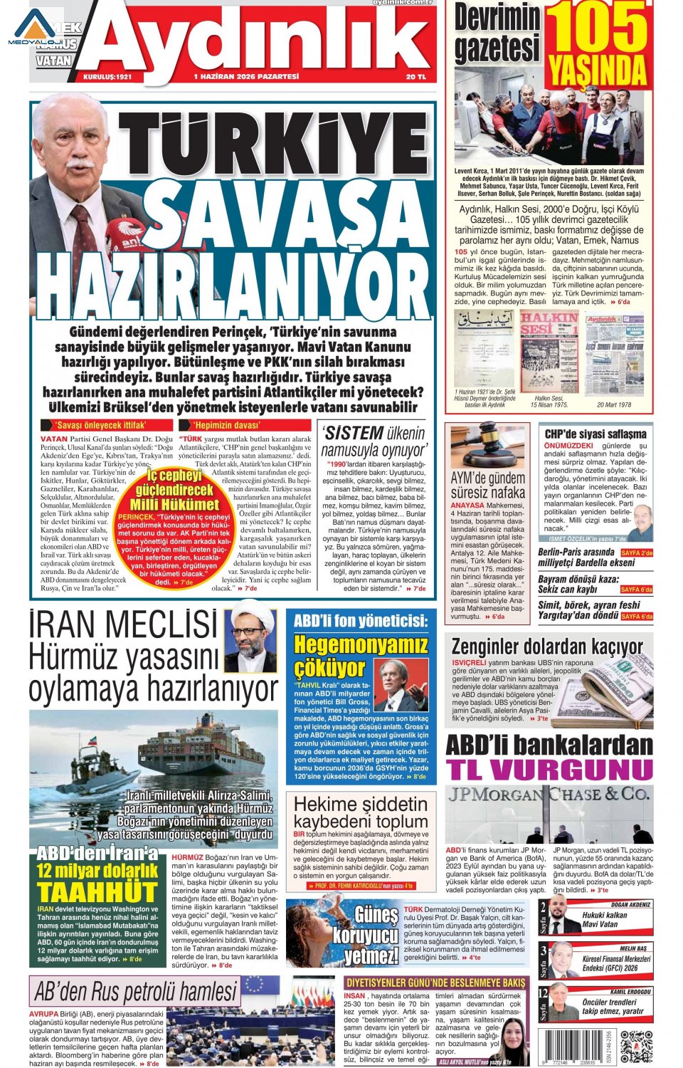 Aydınlık Gazetesi