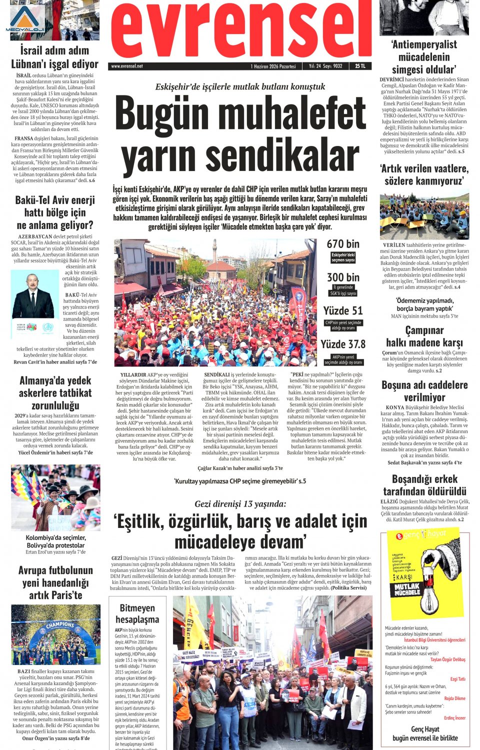 Evrensel