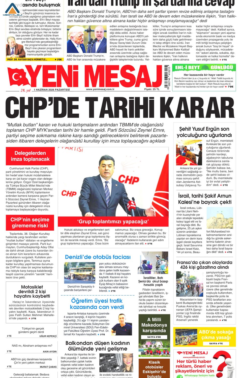 Yeni Mesaj