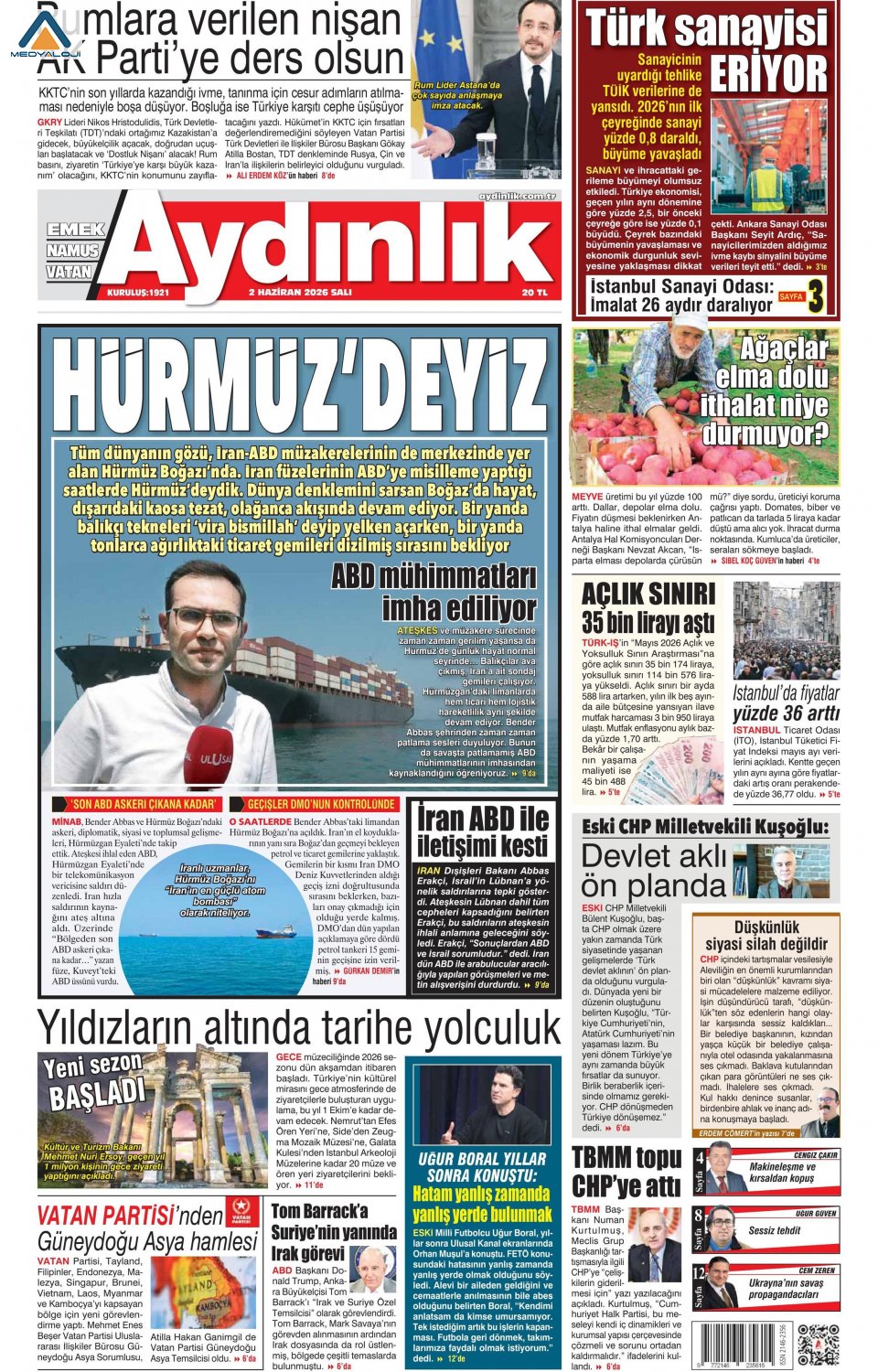 Aydınlık Gazetesi