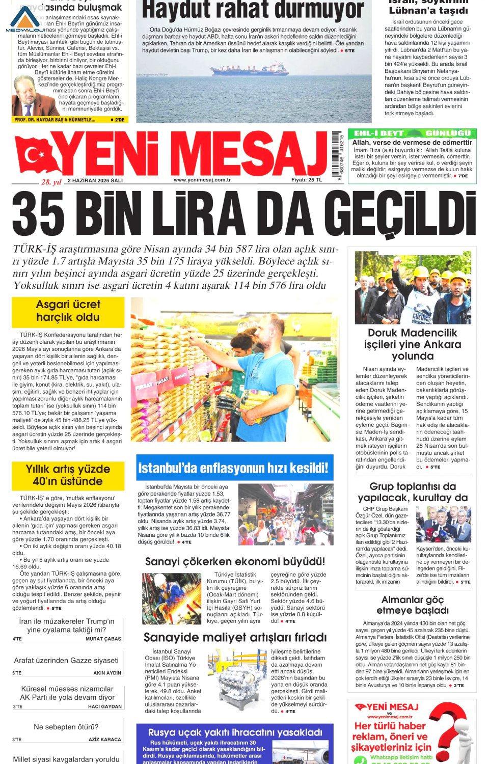 Yeni Mesaj