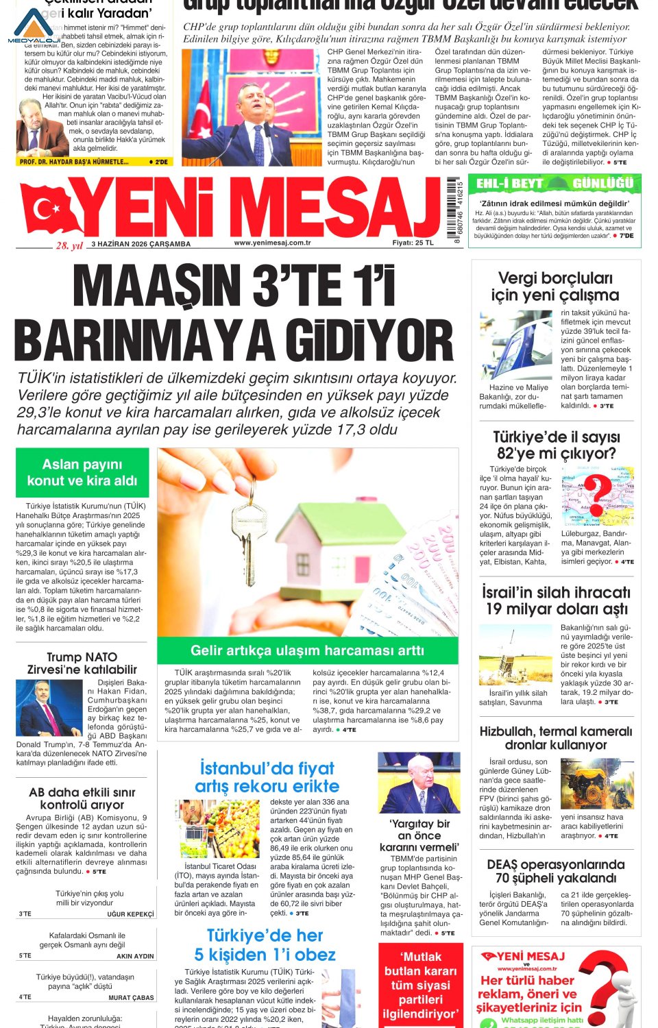 Yeni Mesaj