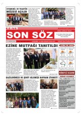 Ezine Son Söz Gazetesi Gazetesi