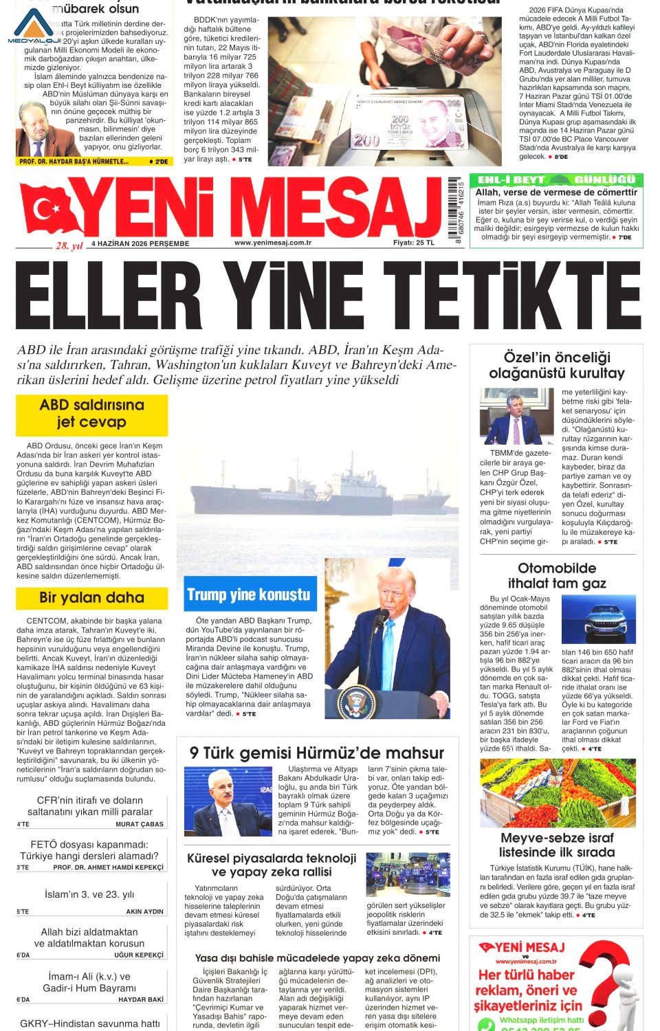 Yeni Mesaj