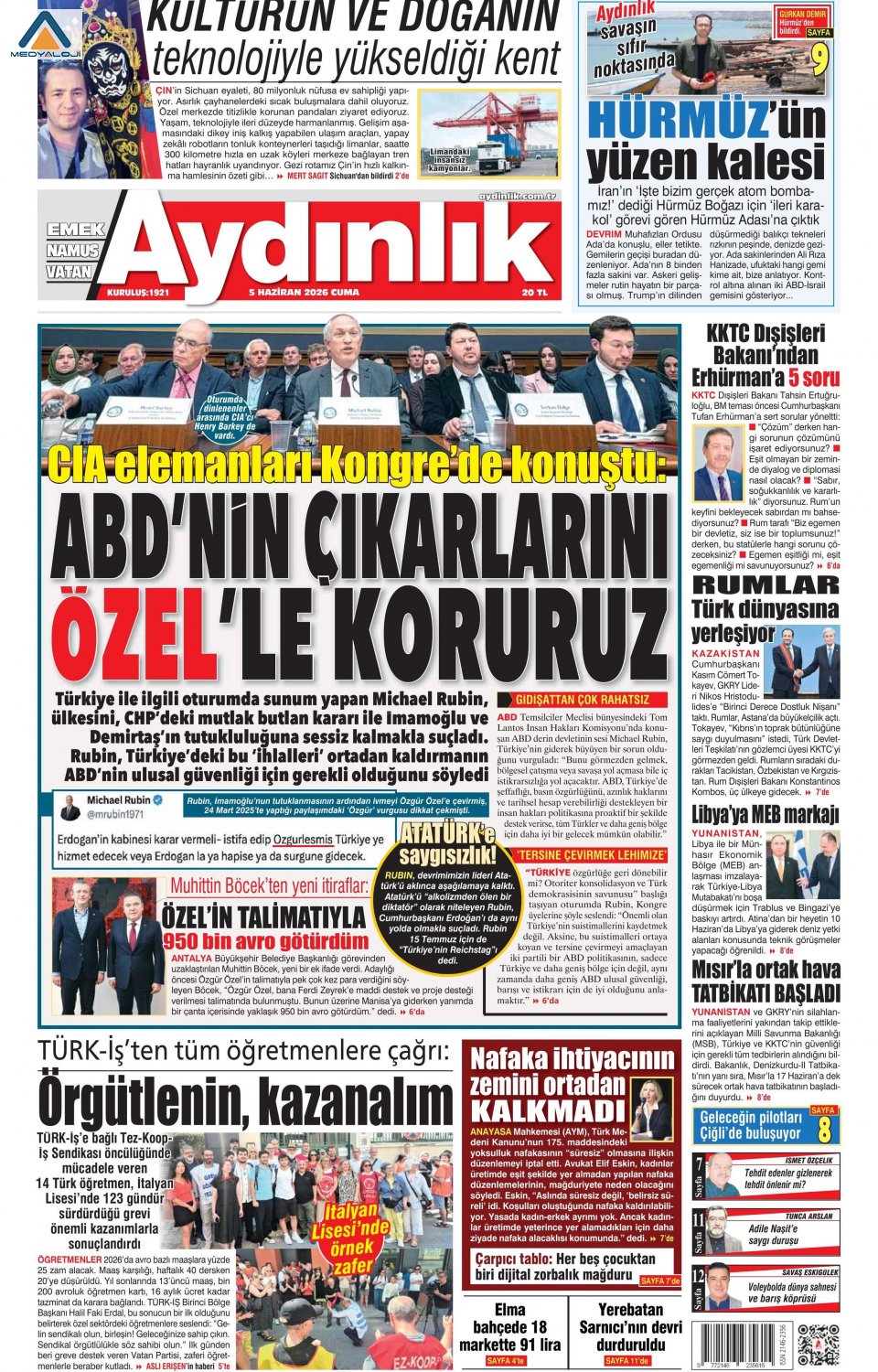 Aydınlık Gazetesi