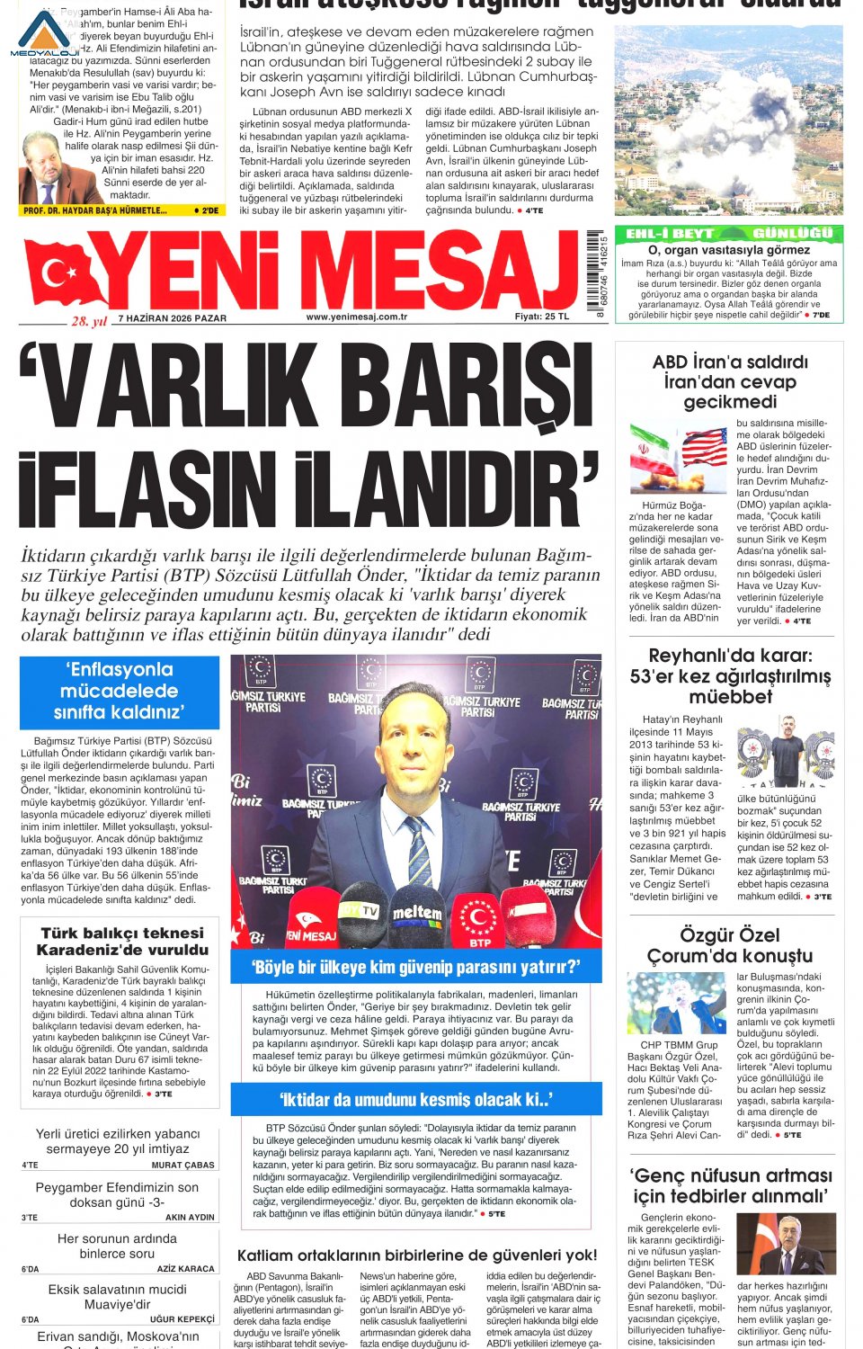 Yeni Mesaj