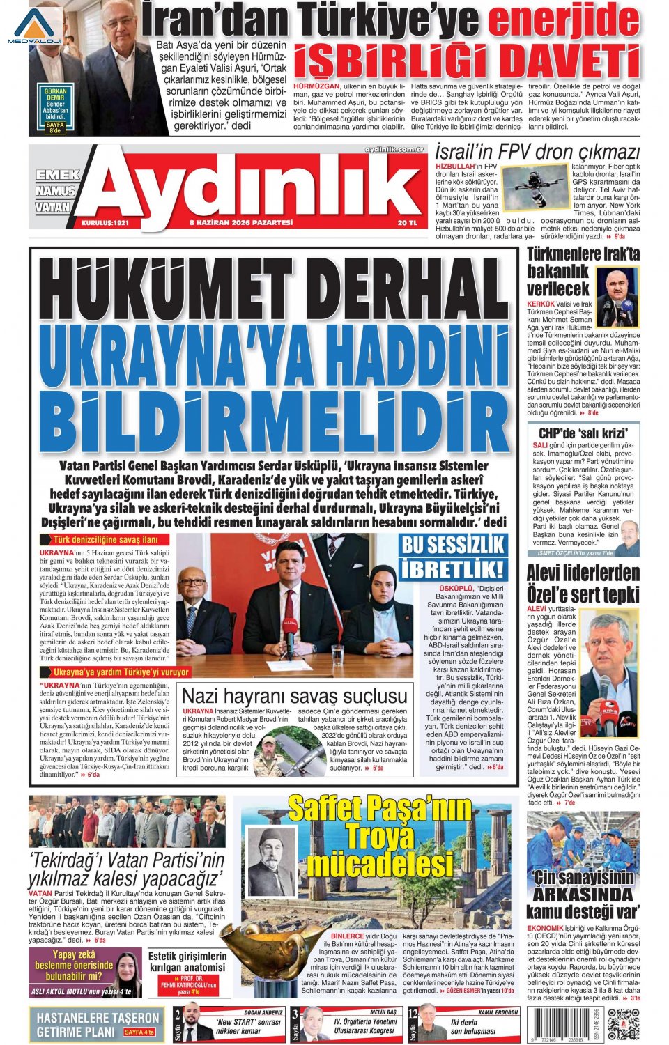 Aydınlık Gazetesi