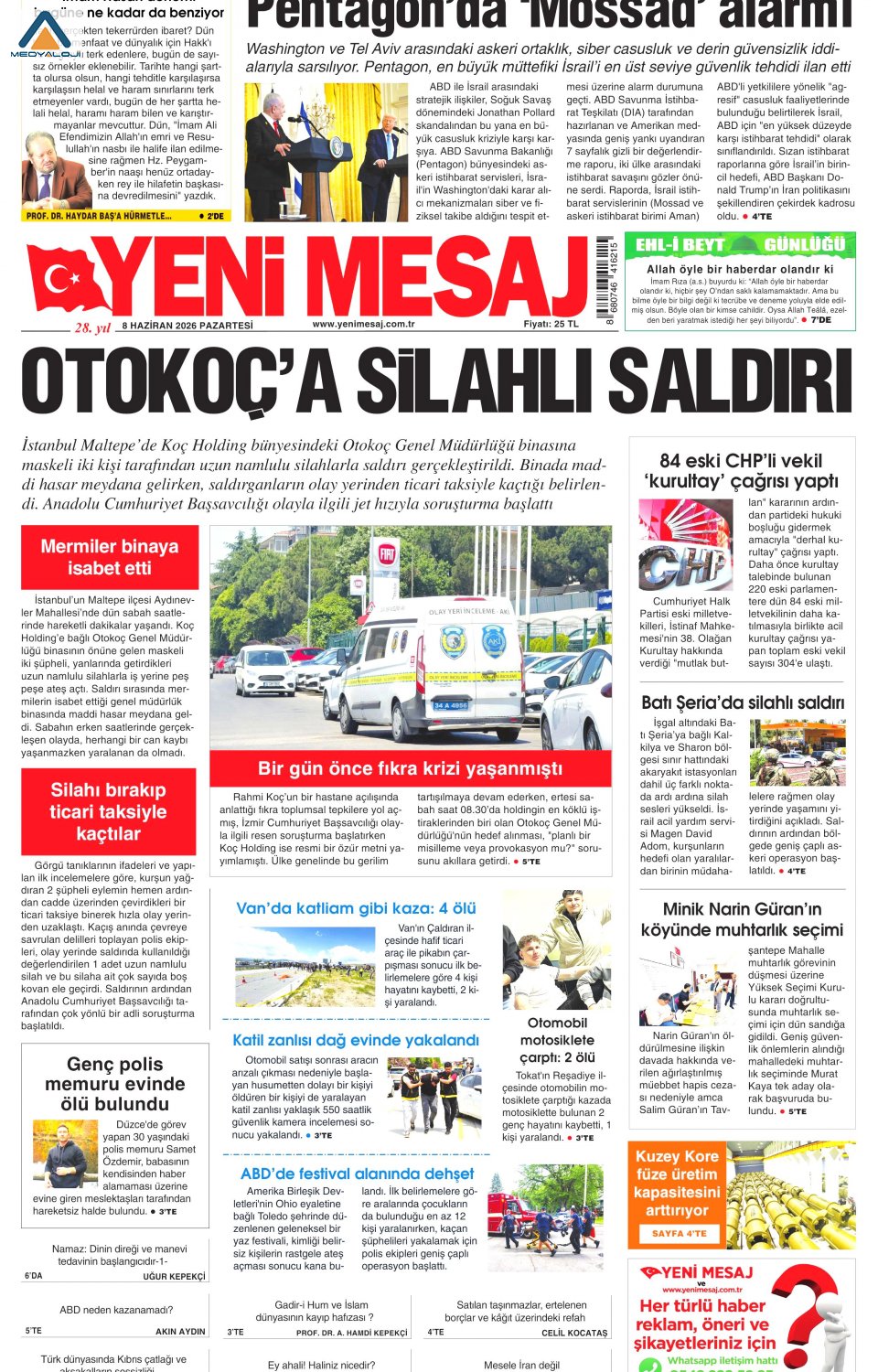 Yeni Mesaj