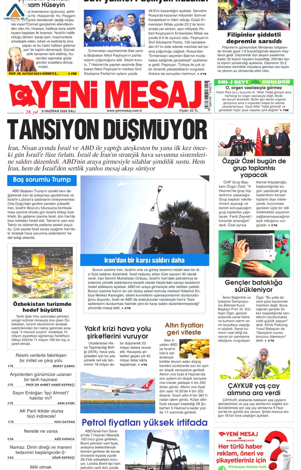 Yeni Mesaj