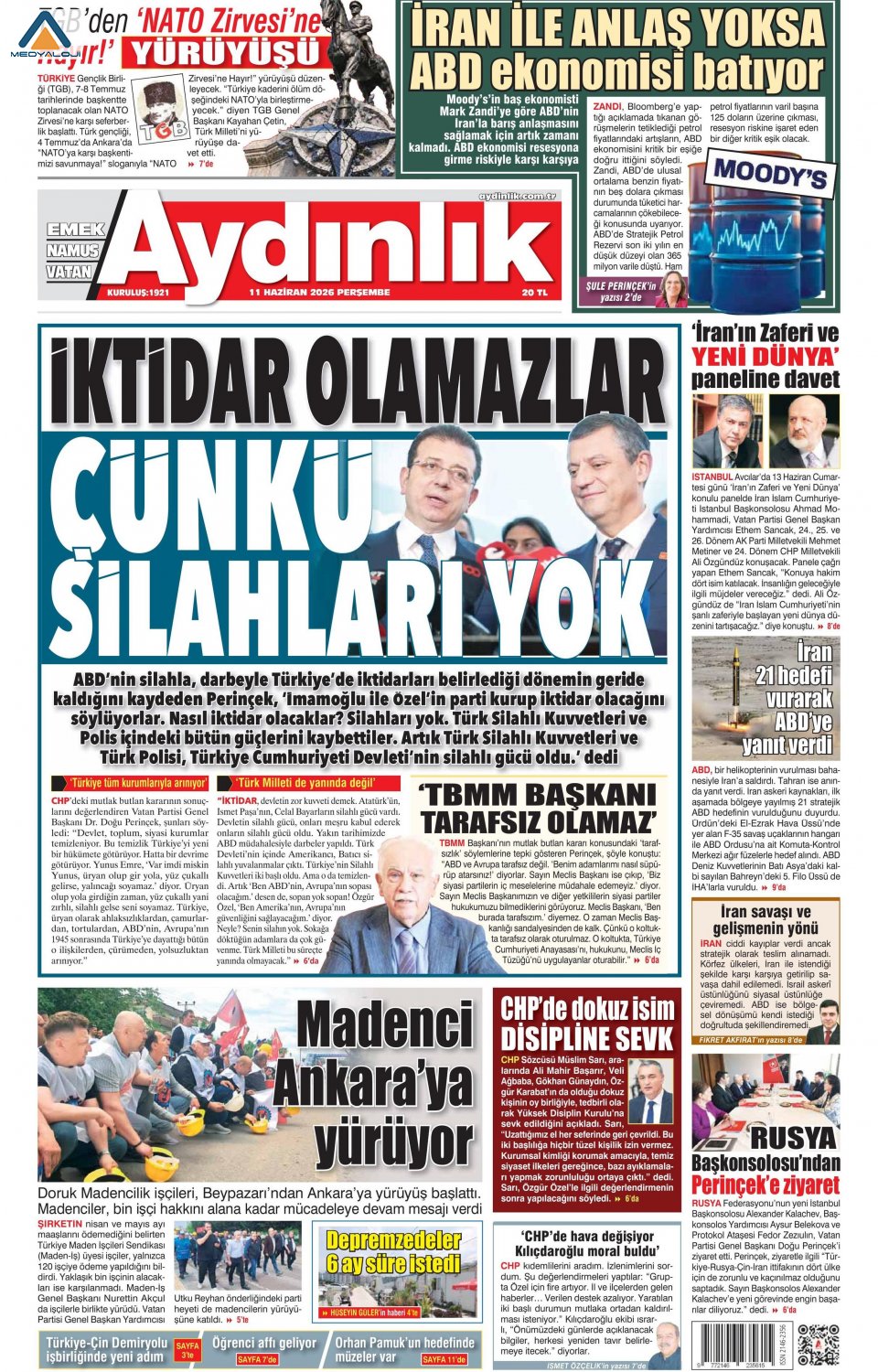 Aydınlık Gazetesi