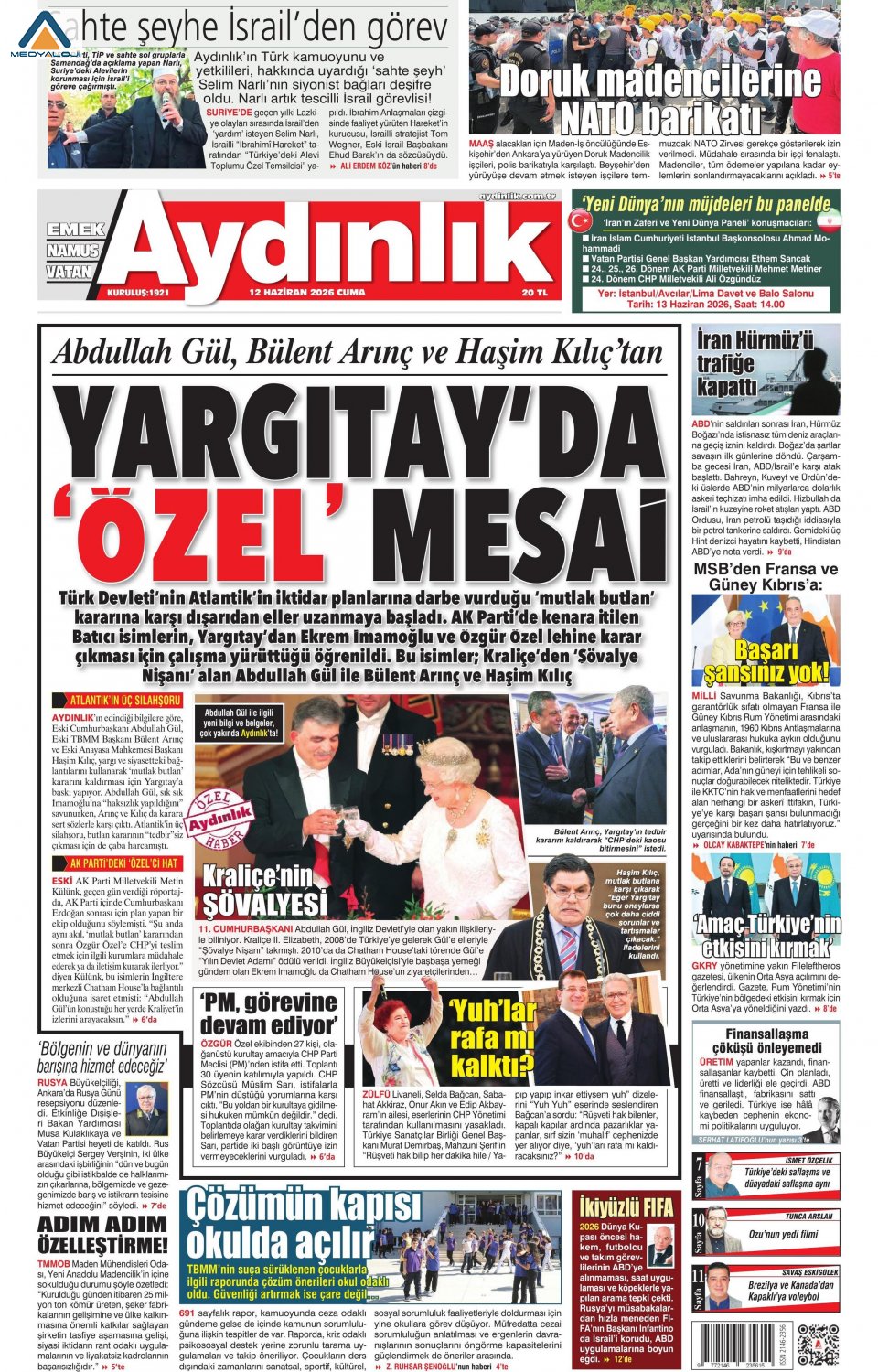 Aydınlık Gazetesi