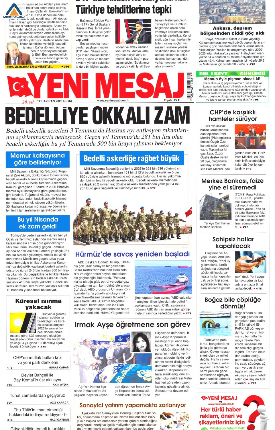 Yeni Mesaj