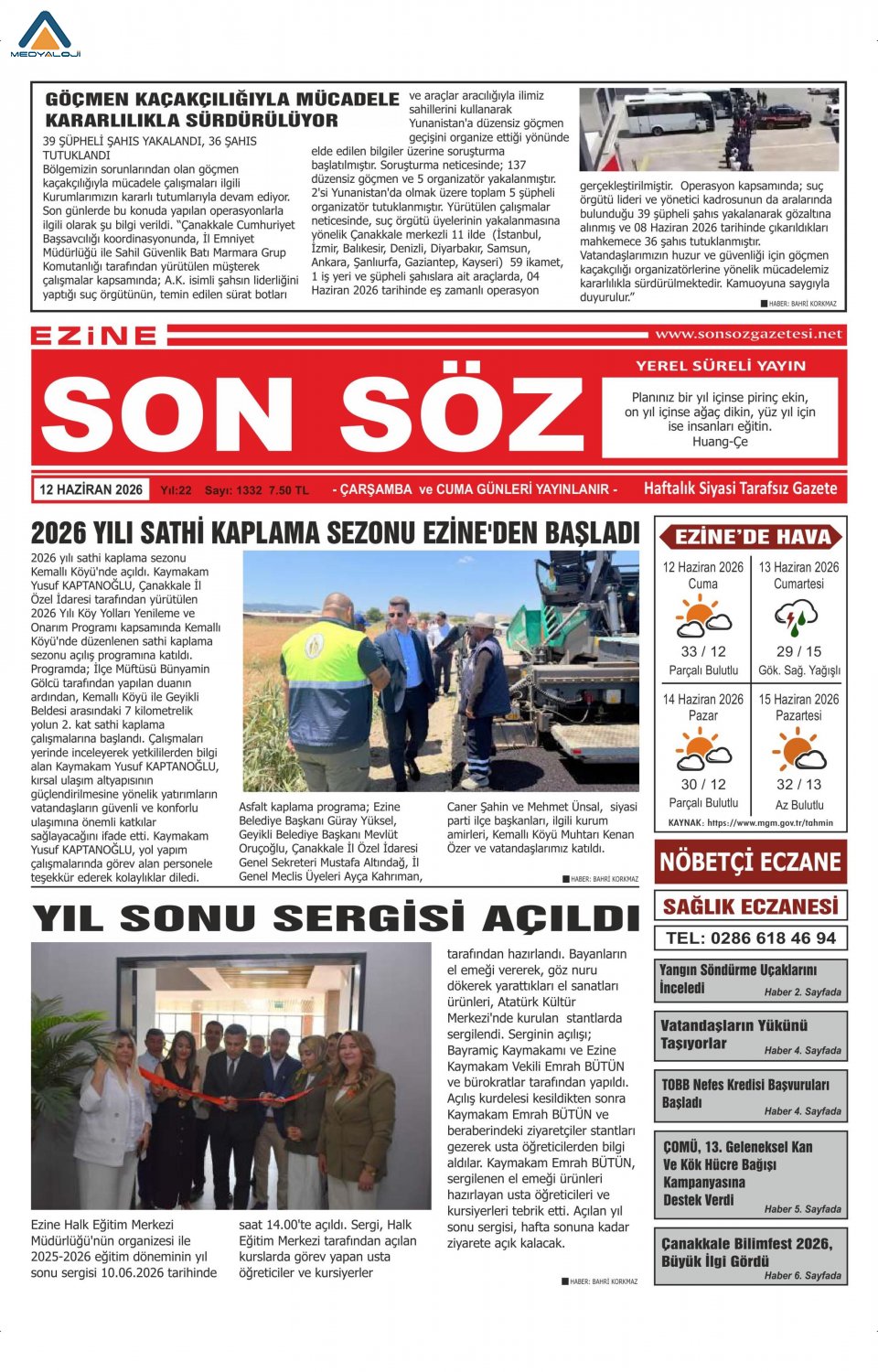 Ezine Son Söz Gazetesi