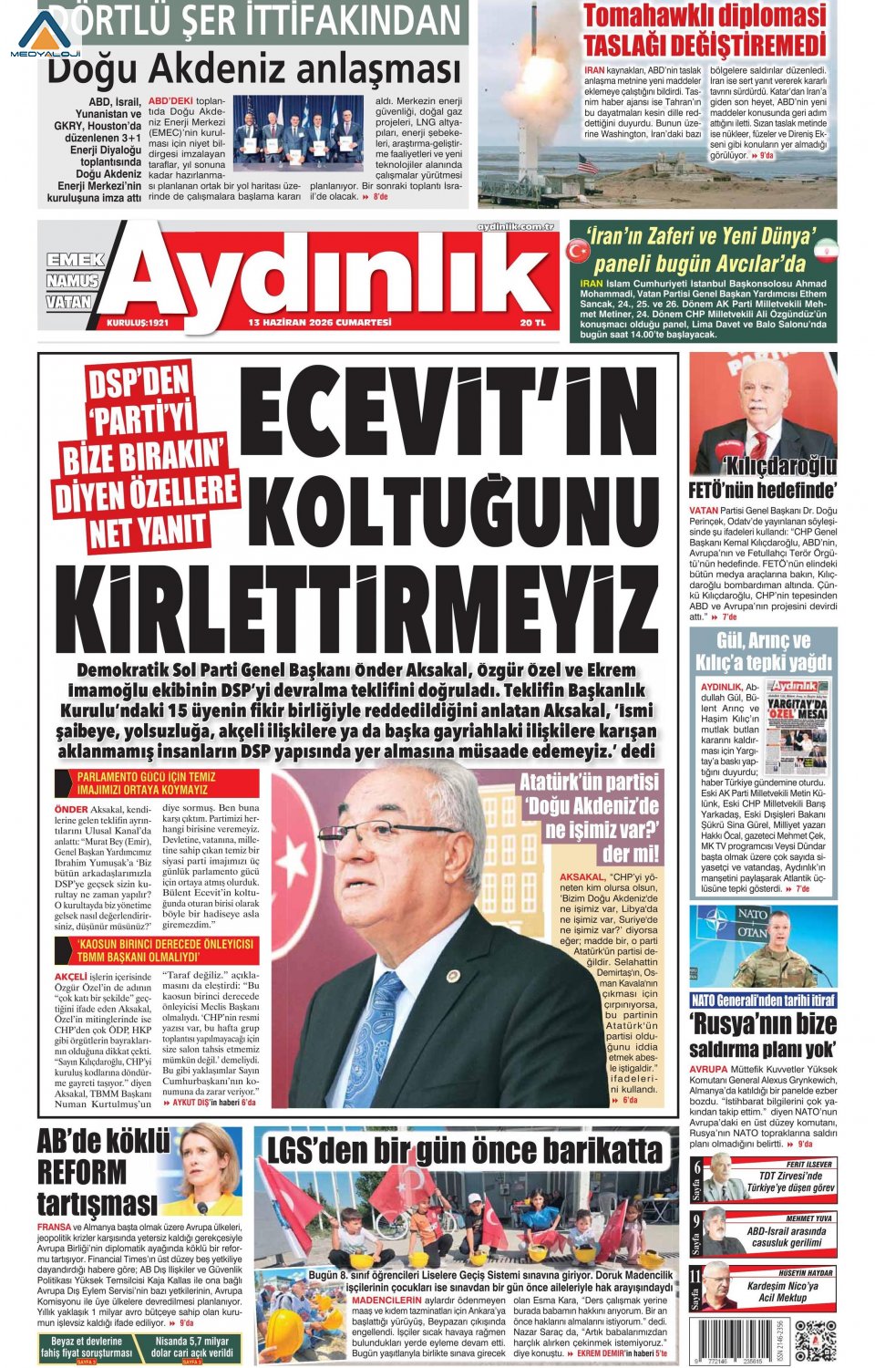Aydınlık Gazetesi