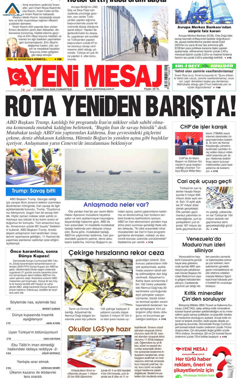 Yeni Mesaj