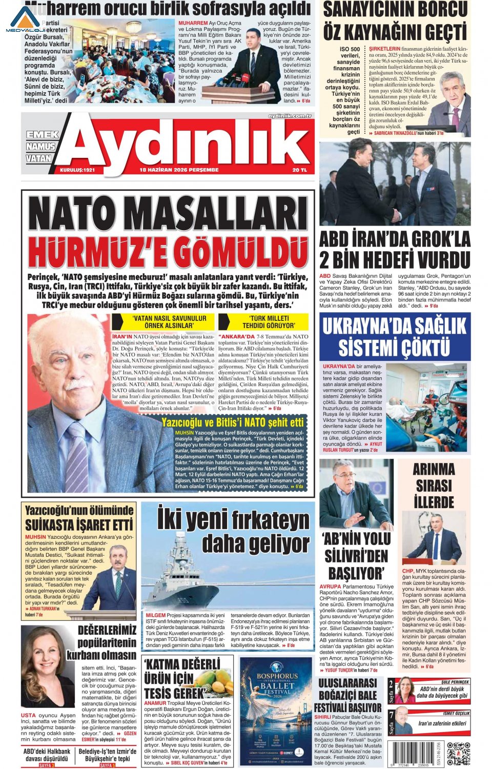 Aydınlık Gazetesi