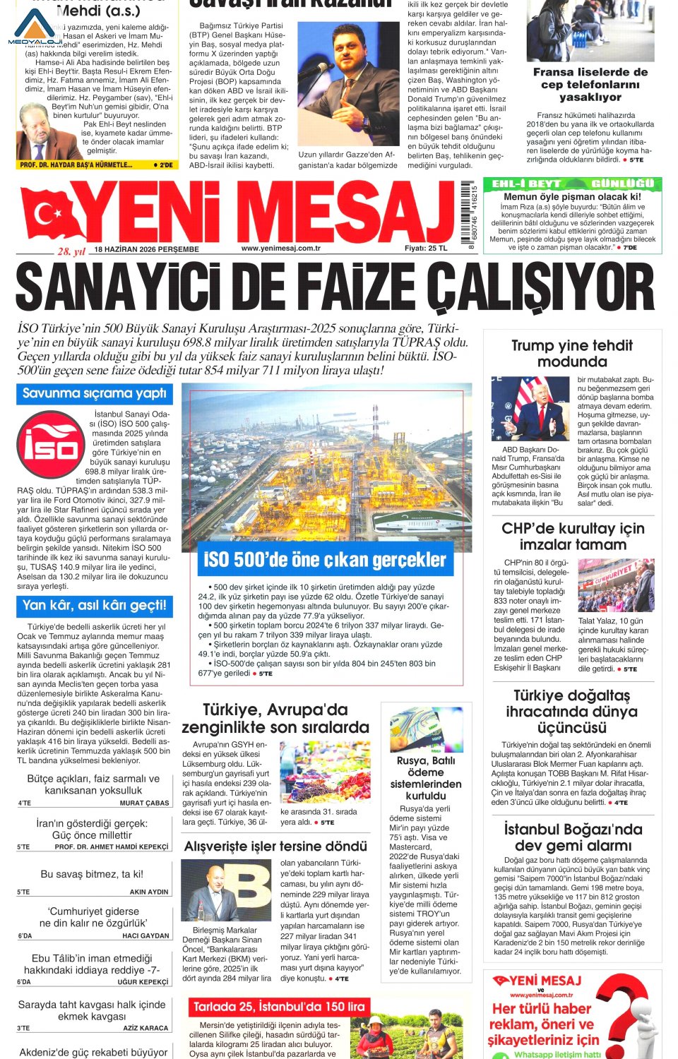 Yeni Mesaj