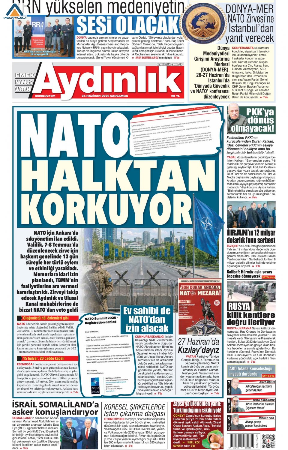 Aydınlık Gazetesi