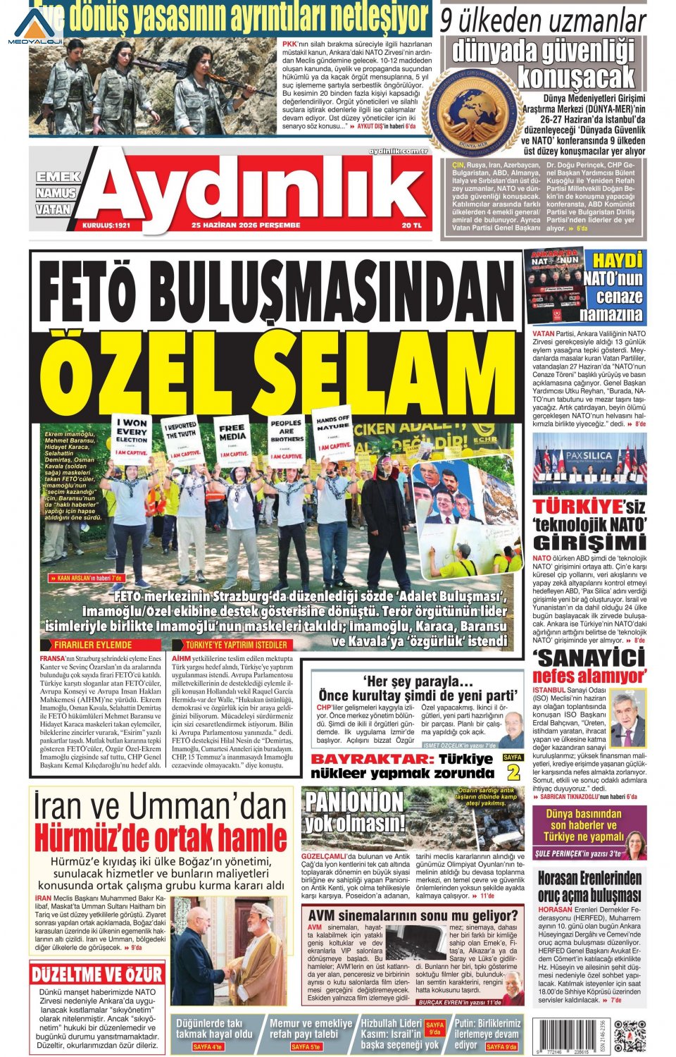 Aydınlık Gazetesi