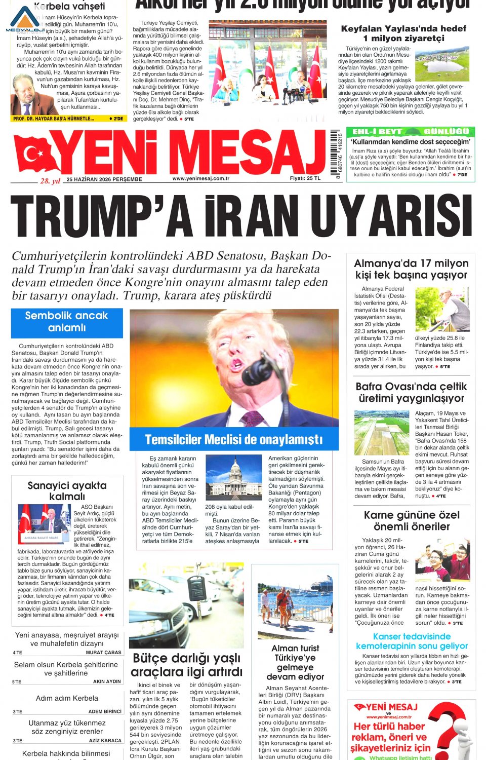 Yeni Mesaj