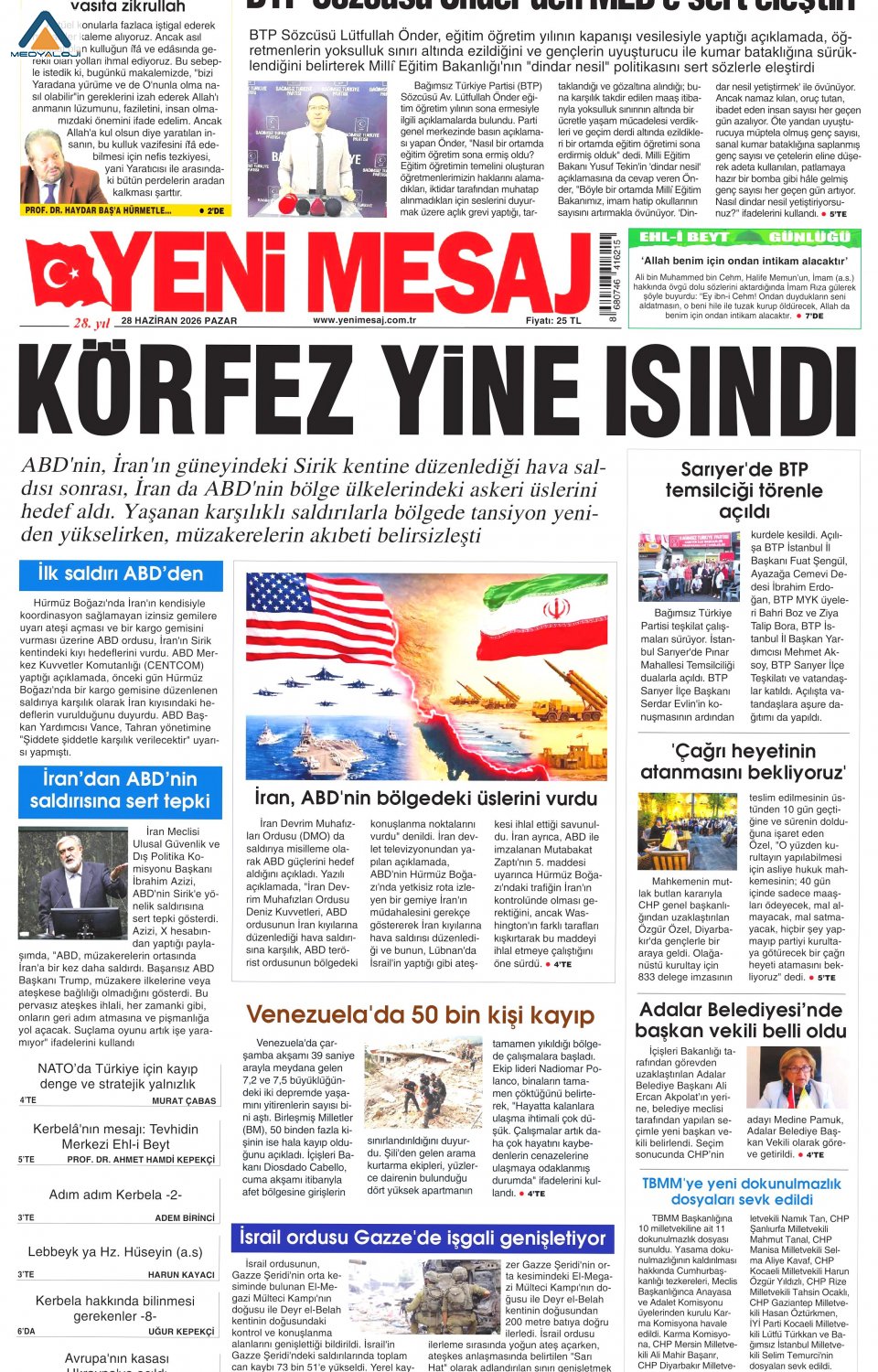 Yeni Mesaj