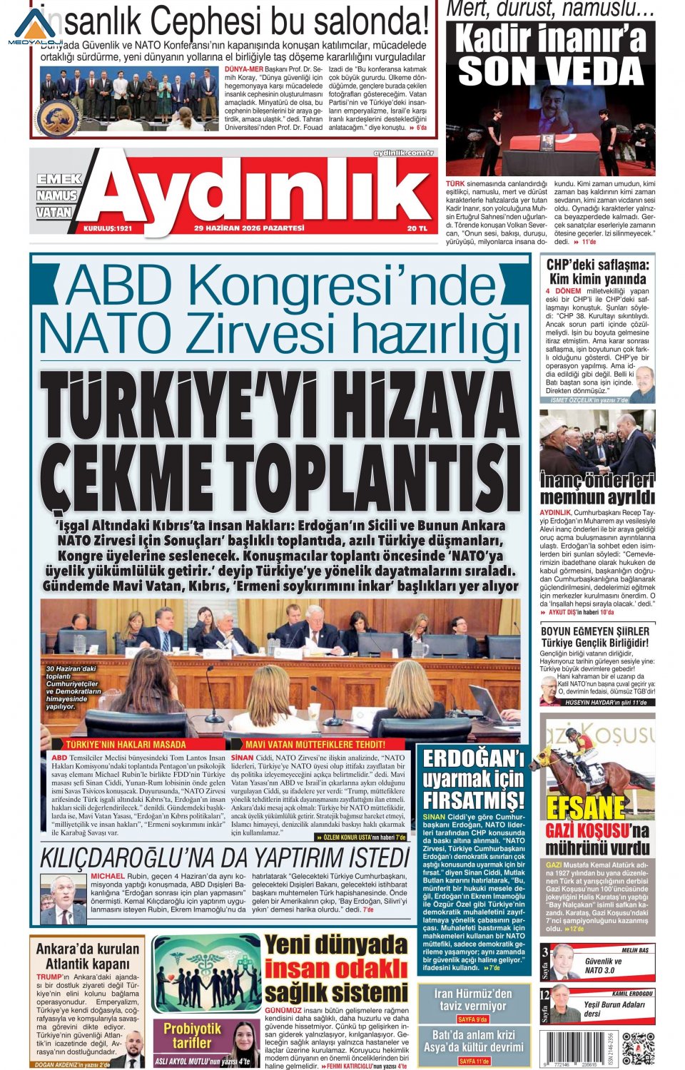 Aydınlık Gazetesi