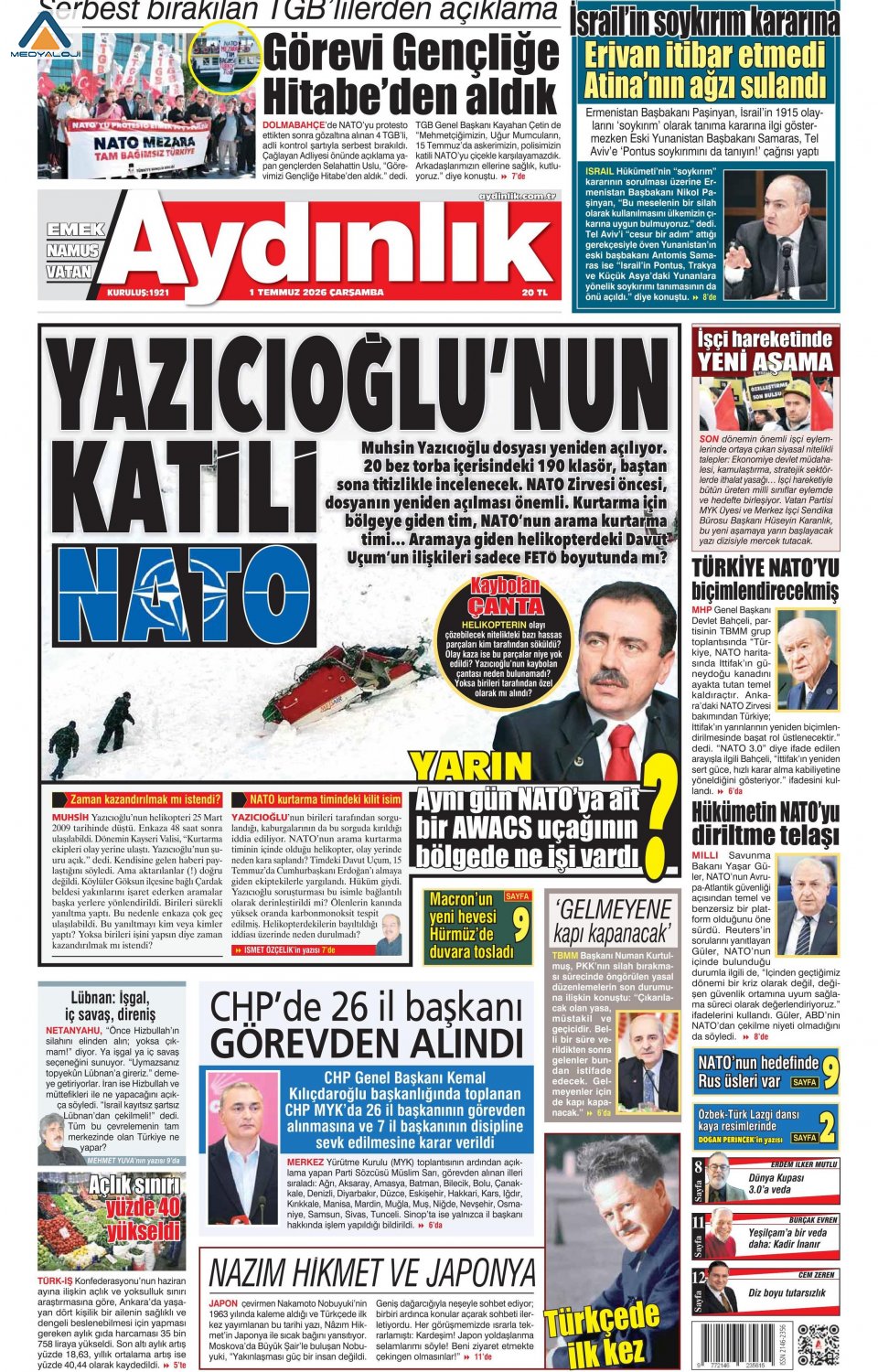 Aydınlık Gazetesi