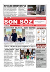 Ezine Son Söz Gazetesi Gazetesi