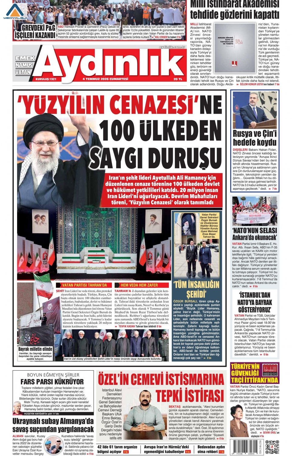 Aydınlık Gazetesi