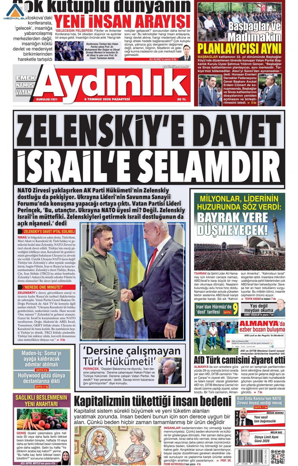 Aydınlık Gazetesi