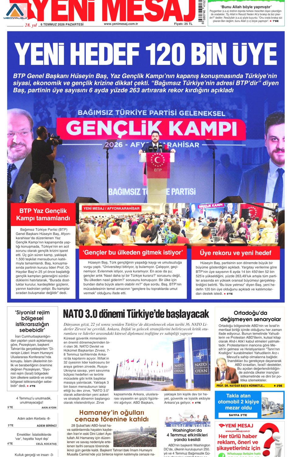 Yeni Mesaj