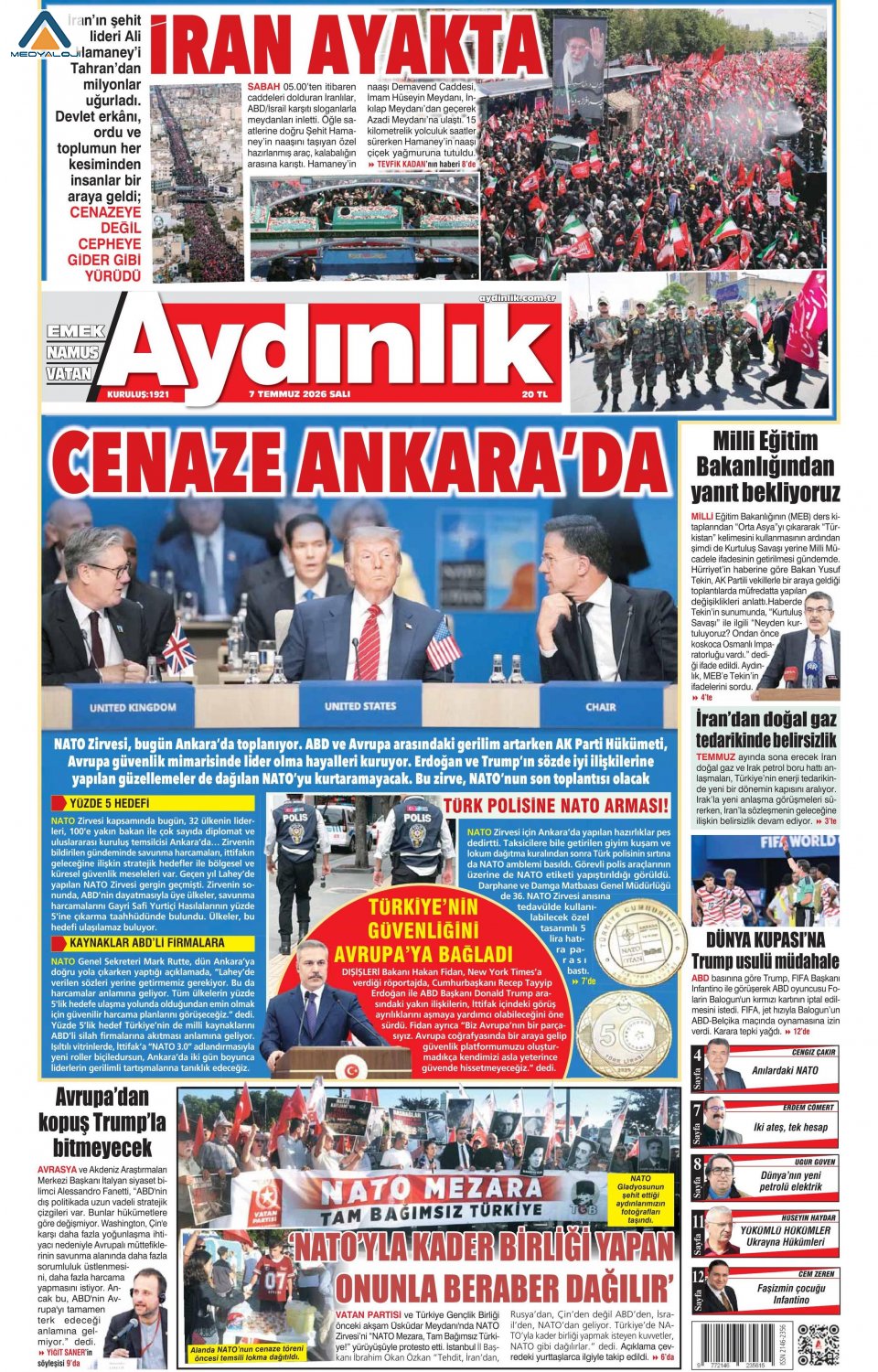 Aydınlık Gazetesi