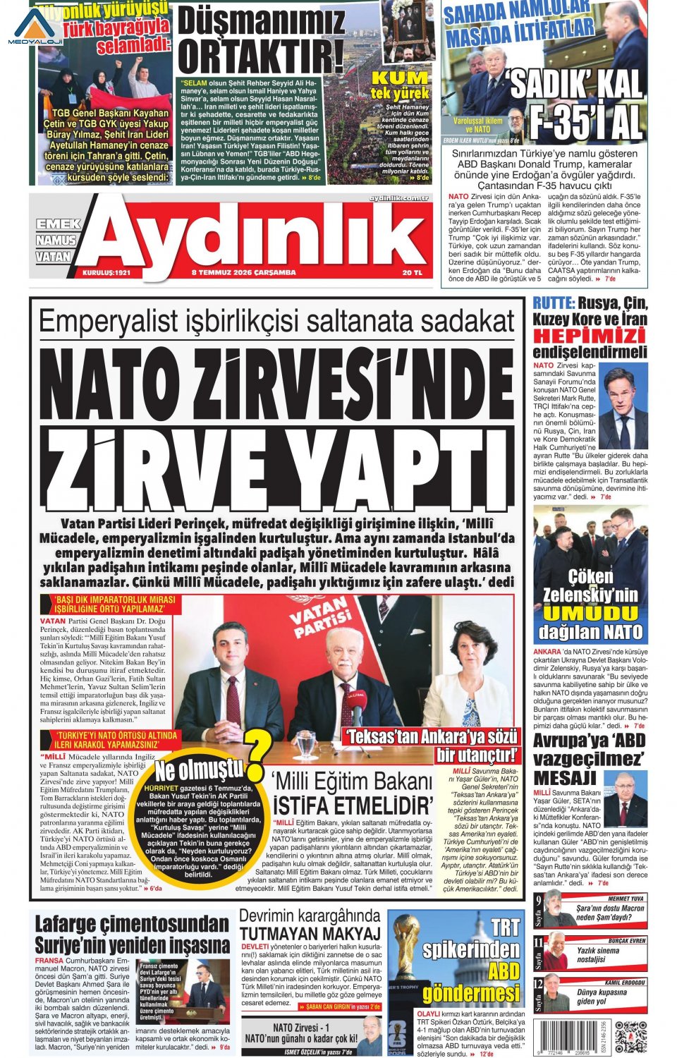 Aydınlık Gazetesi
