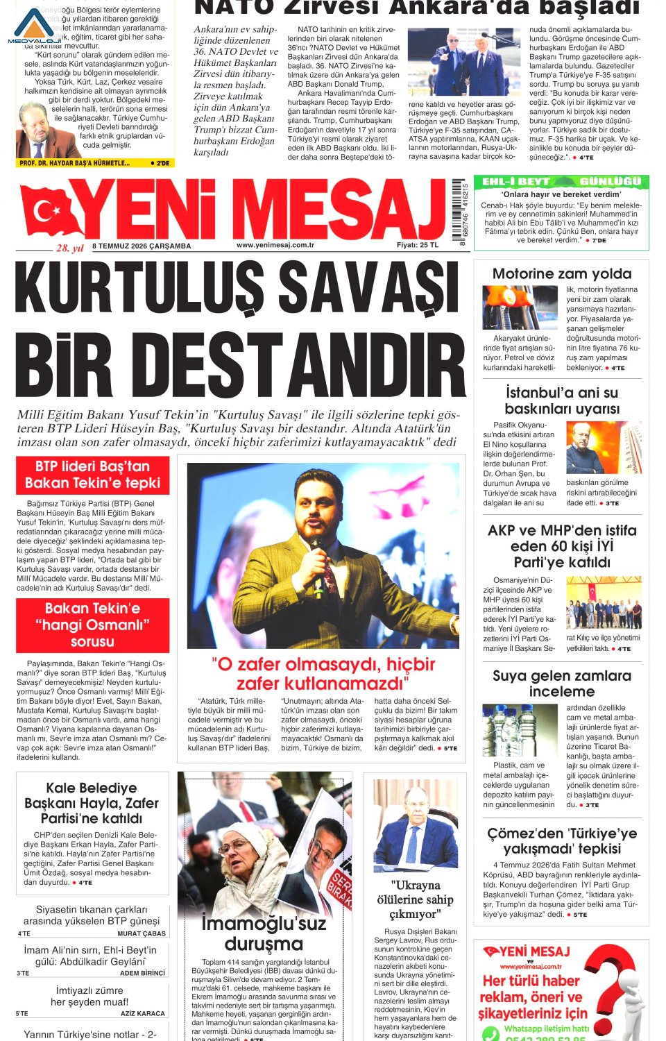 Yeni Mesaj