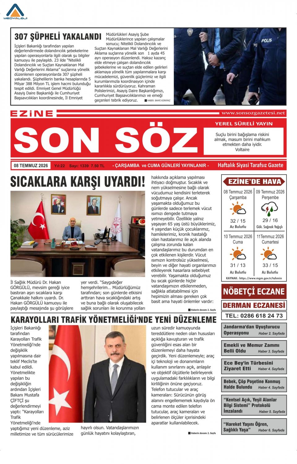 Ezine Son Söz Gazetesi
