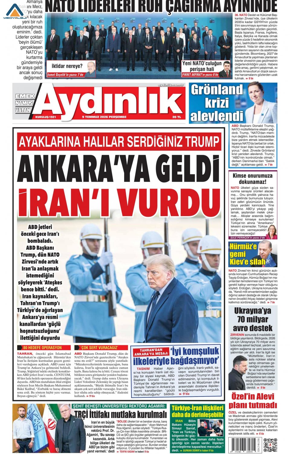 Aydınlık Gazetesi