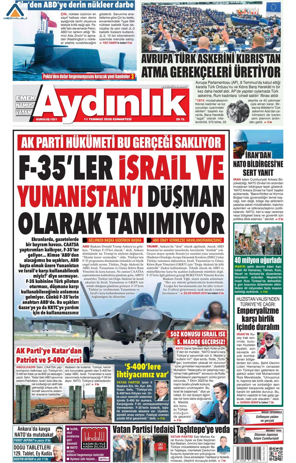Aydınlık Gazetesi
