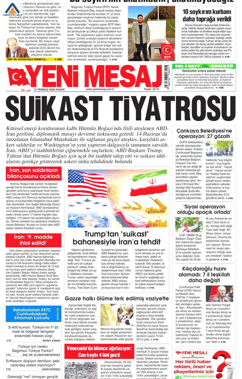 Yeni Mesaj