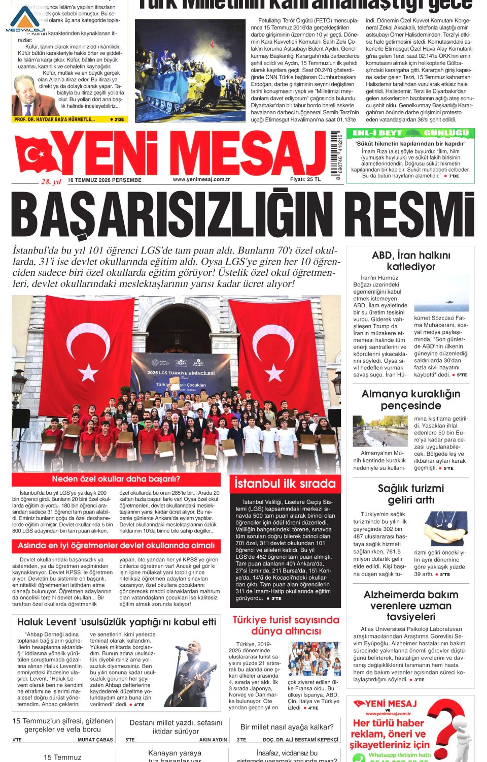 Yeni Mesaj
