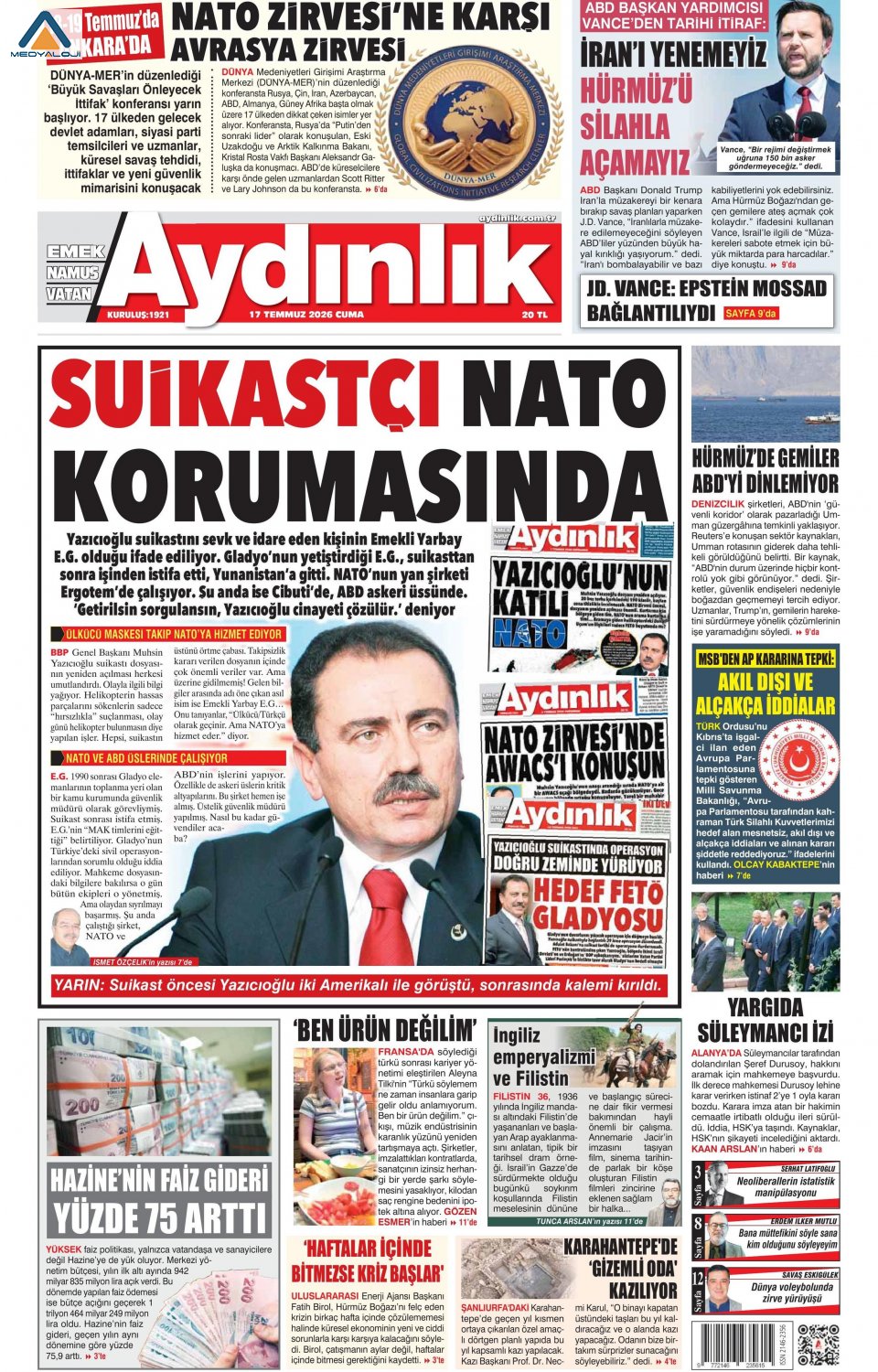 Aydınlık Gazetesi