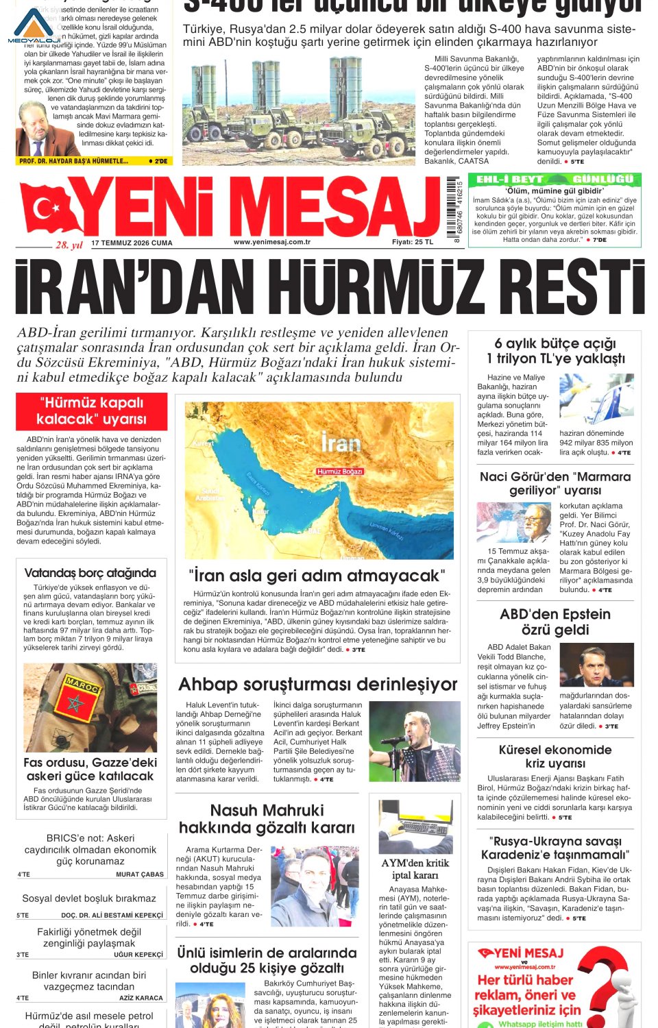 Yeni Mesaj