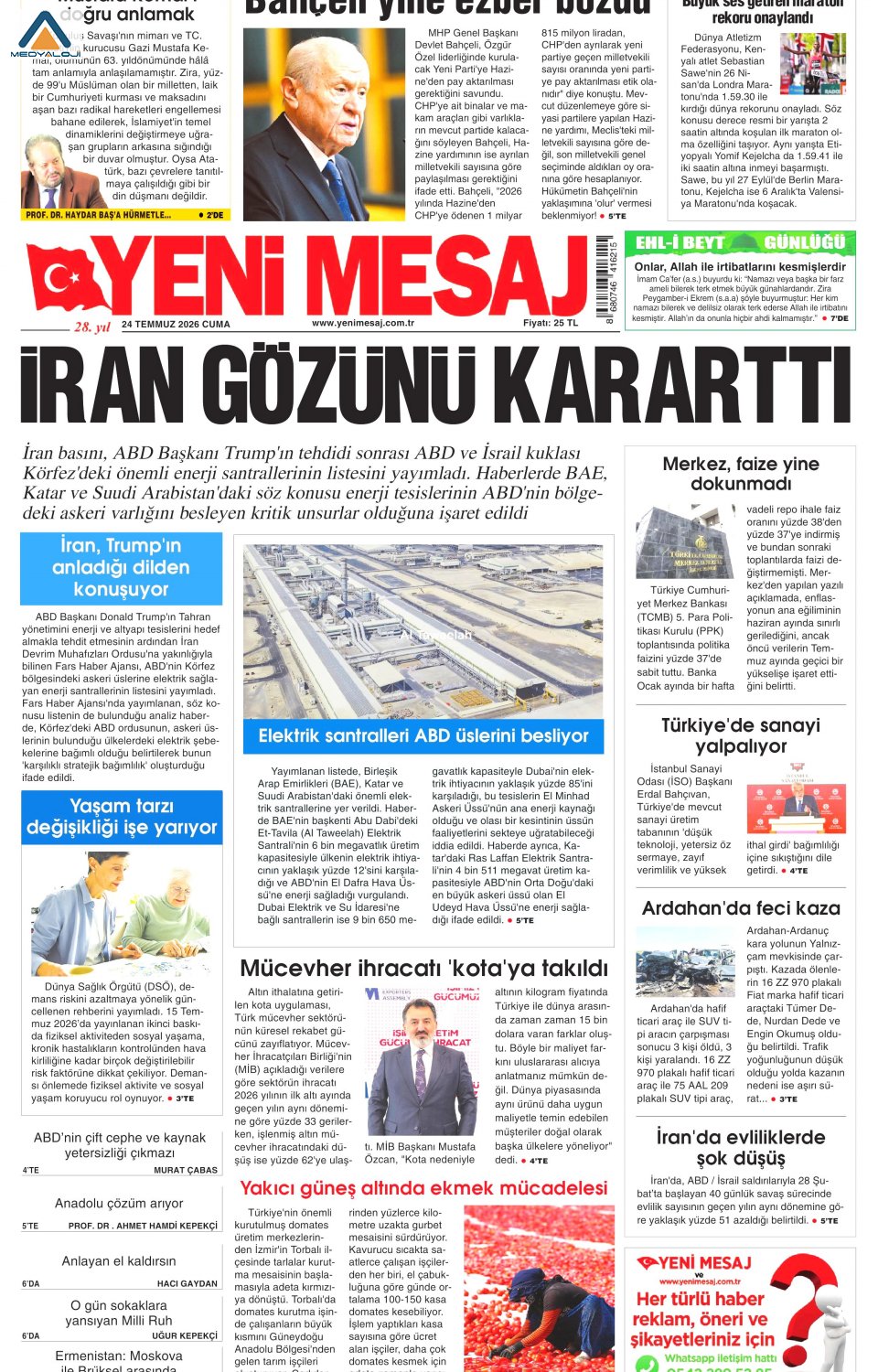 Yeni Mesaj