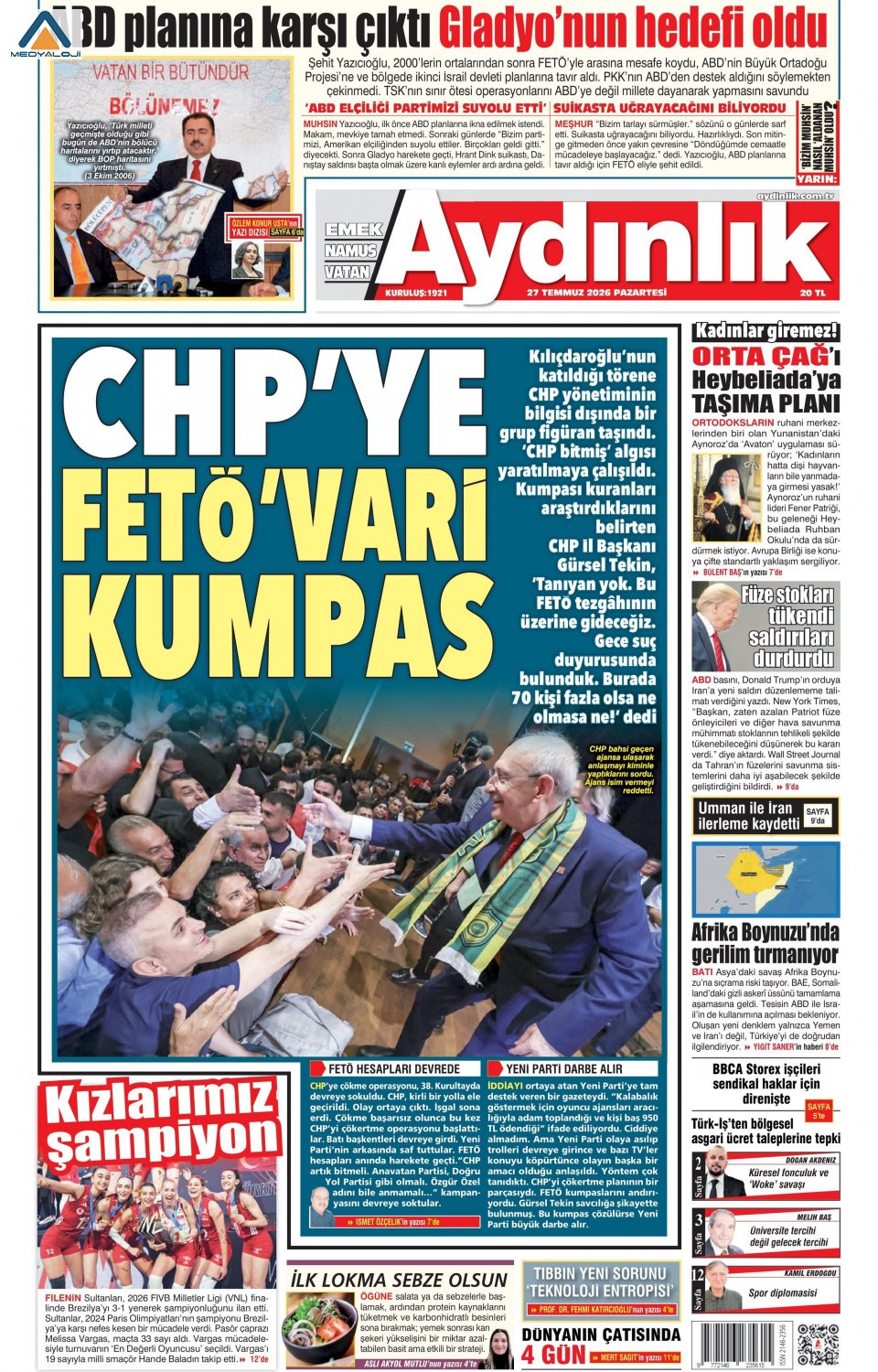 Aydınlık Gazetesi