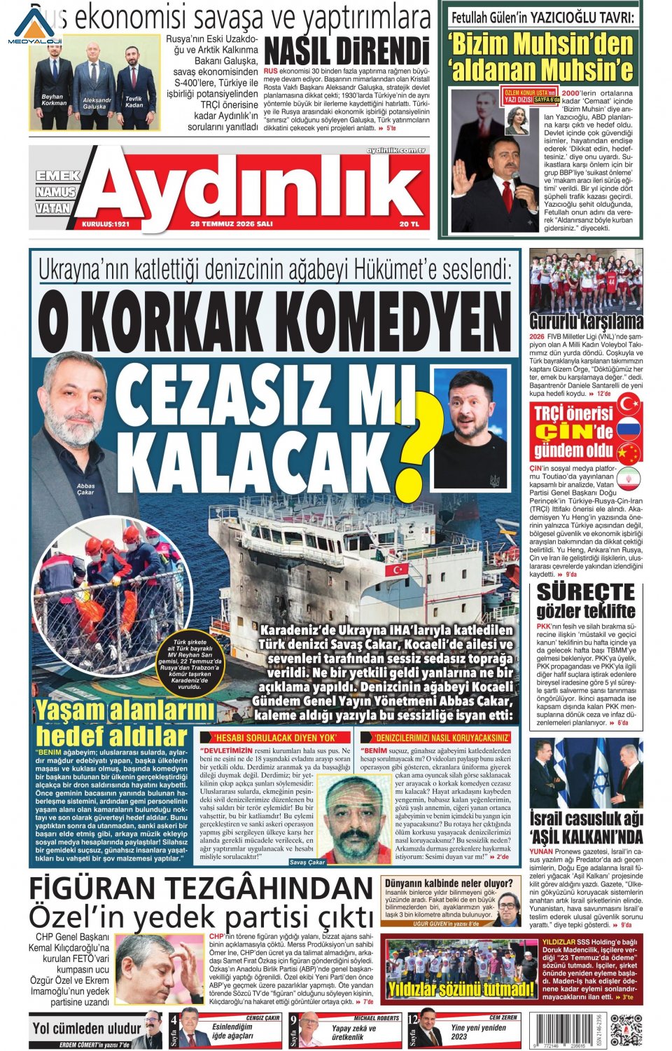 Aydınlık Gazetesi