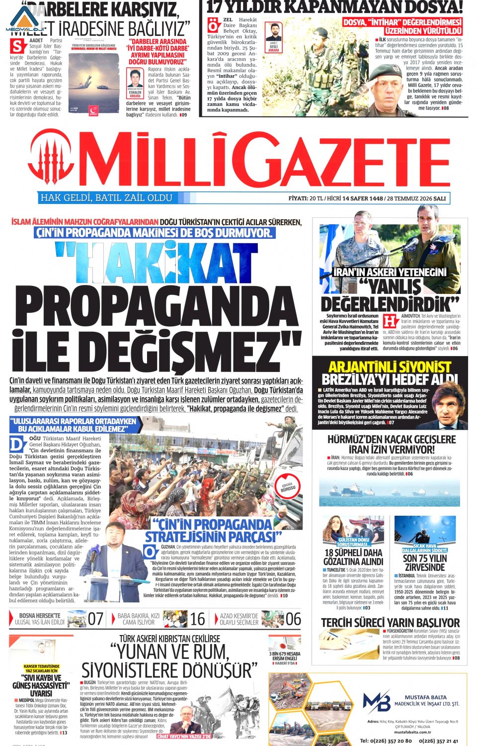 Milli Gazete